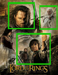 lord of ring 3 sections